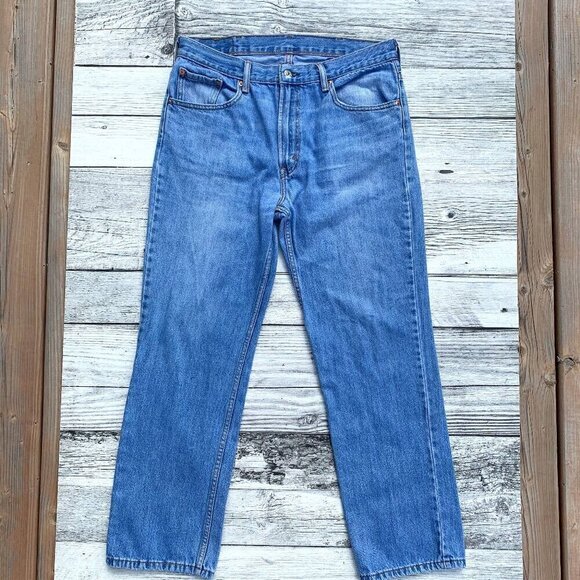 Levi's 516 Slim Fit  Blue Denim Jeans - Picture 1 of 9